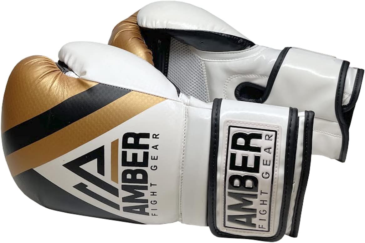Amber Fight Gear Guantes de boxeo Fury Boxeo, Kickboxing, Muay Thai, guantes de entrenamiento para saco de boxeo, guantes de boxeo, color