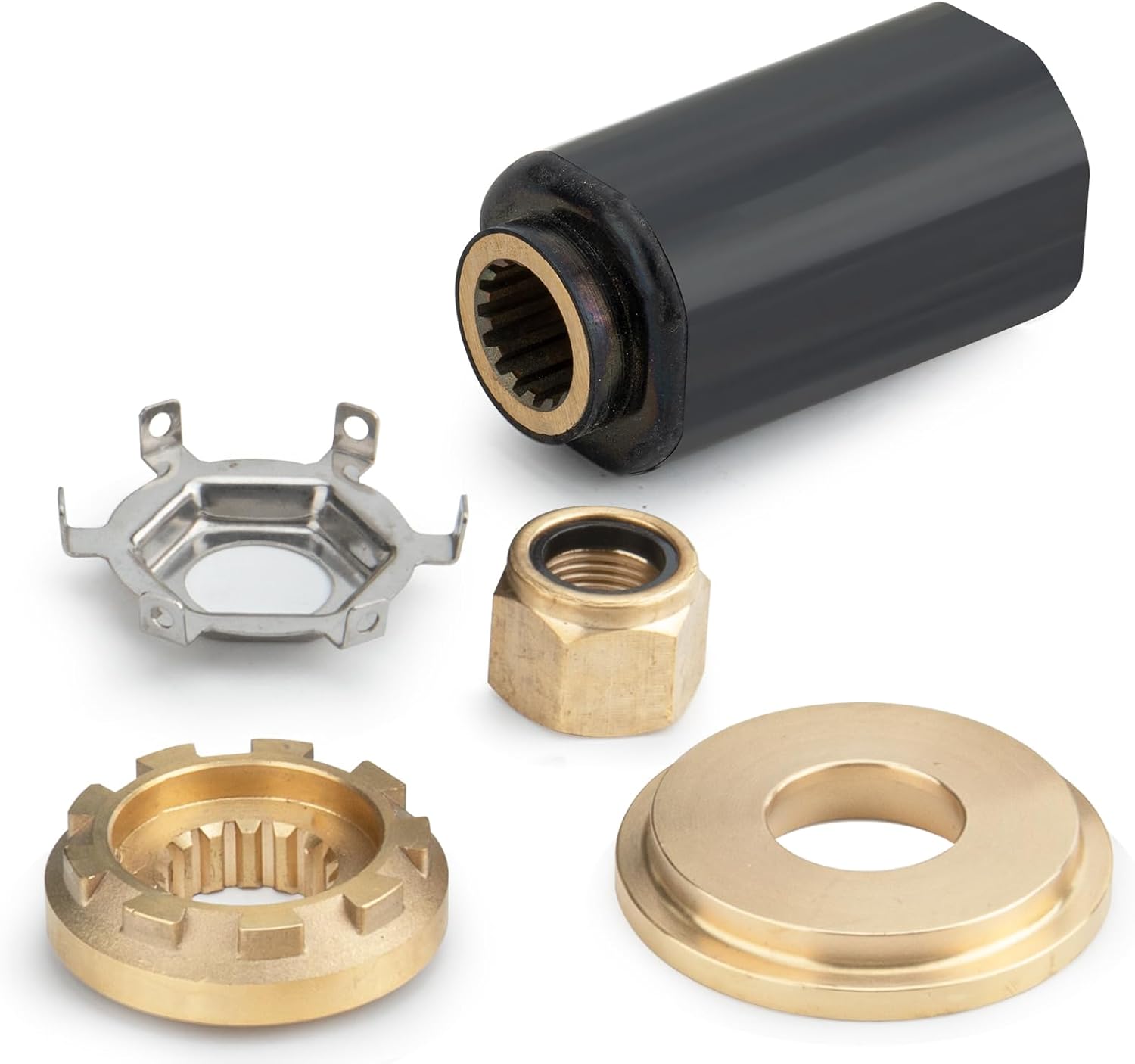 Paso de 14 12 x 19 48-832830A45 (kits de cubo de goma mejorados incluidos) Hélice de aluminio OEM para motores Mercury 135-300HP y Mercruiser Alpha