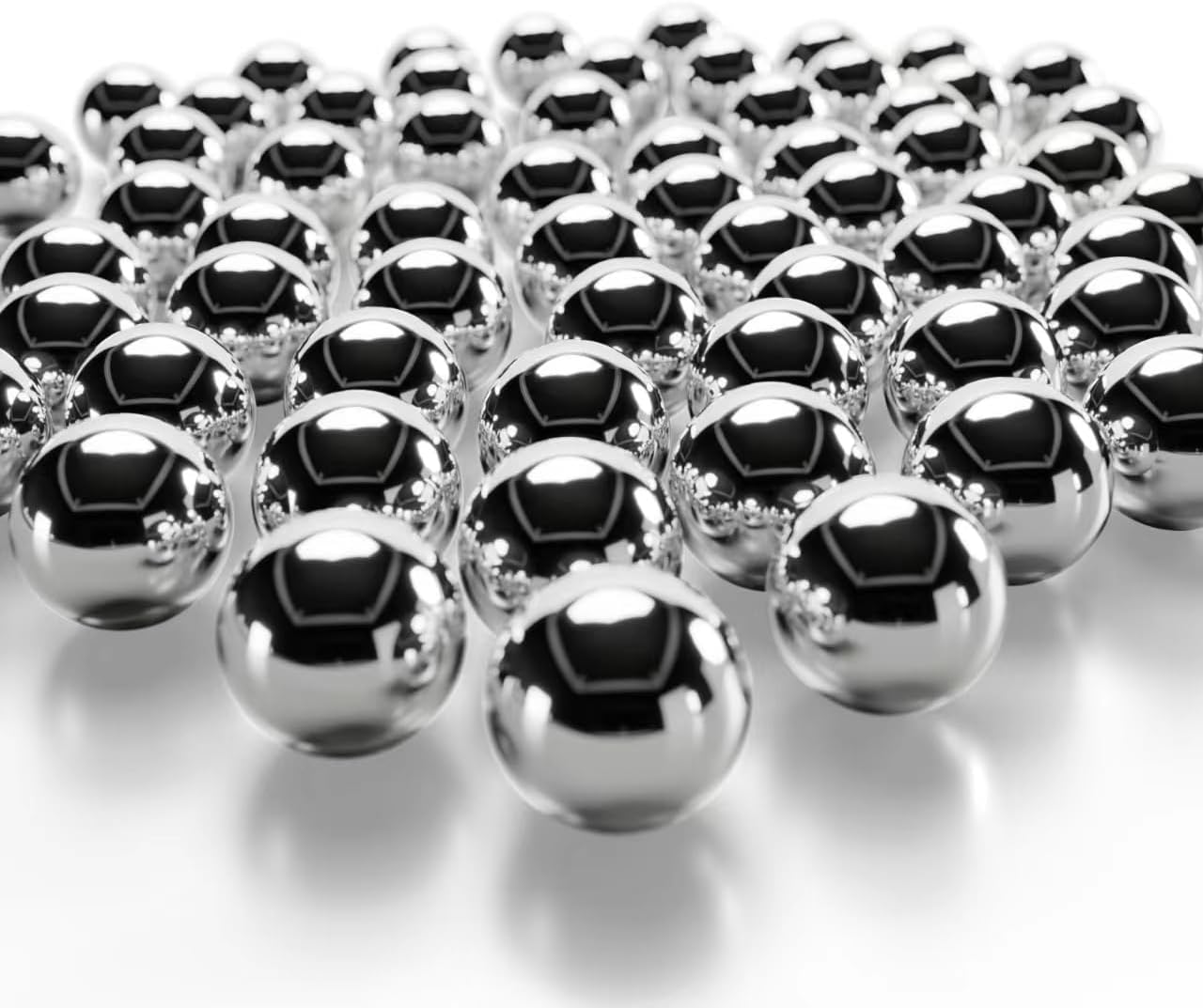 -2000pcs 14inch 0.250 in bolas de rodamiento de acero de precisión Slingshot bola de munición