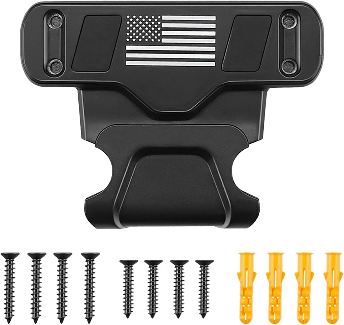 Imán de pistola, funda magnética de coche 2P con protección de gatillo, soporte magnético oculto para vehículo, camión, cajas fuertes, paredes,