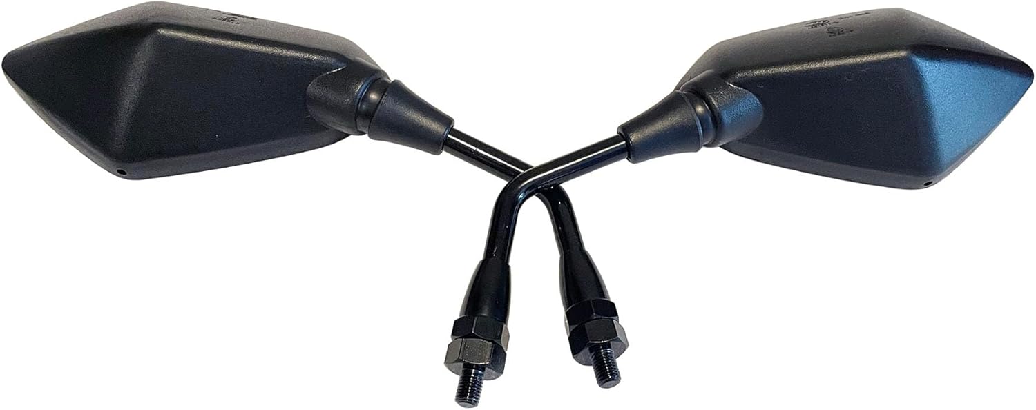 Espejos retrovisores negros compatibles con Yamaha MT-09 2023