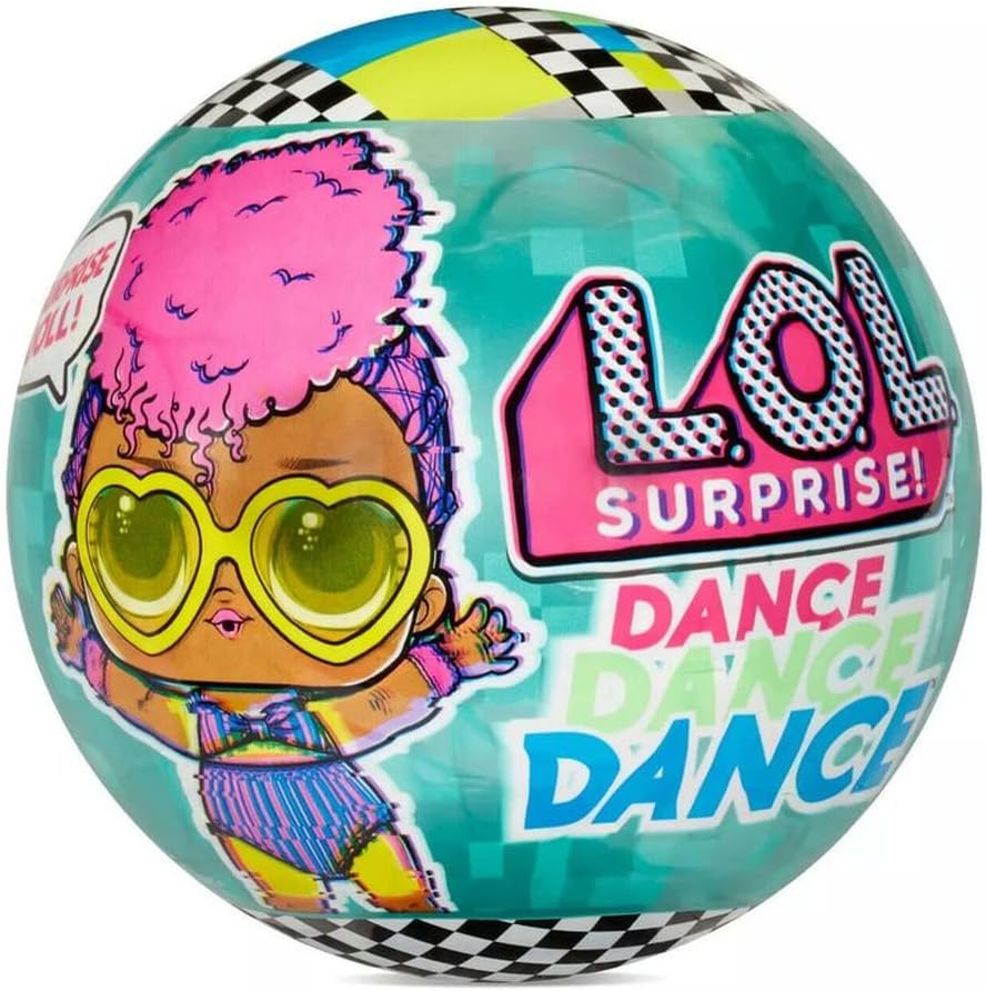 L.O.L. Surprise! Muñecas 4 unidades  Set de baile de baile  8 sorpresas en cada bola