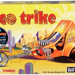 MPC Taco Trike (Trick Trikes Series) Kit de modelo a escala 125, blanco (MPC893) MPC Taco Trike (Trick Trikes Series) Kit de modelo a escala 125, blanco (MPC893)