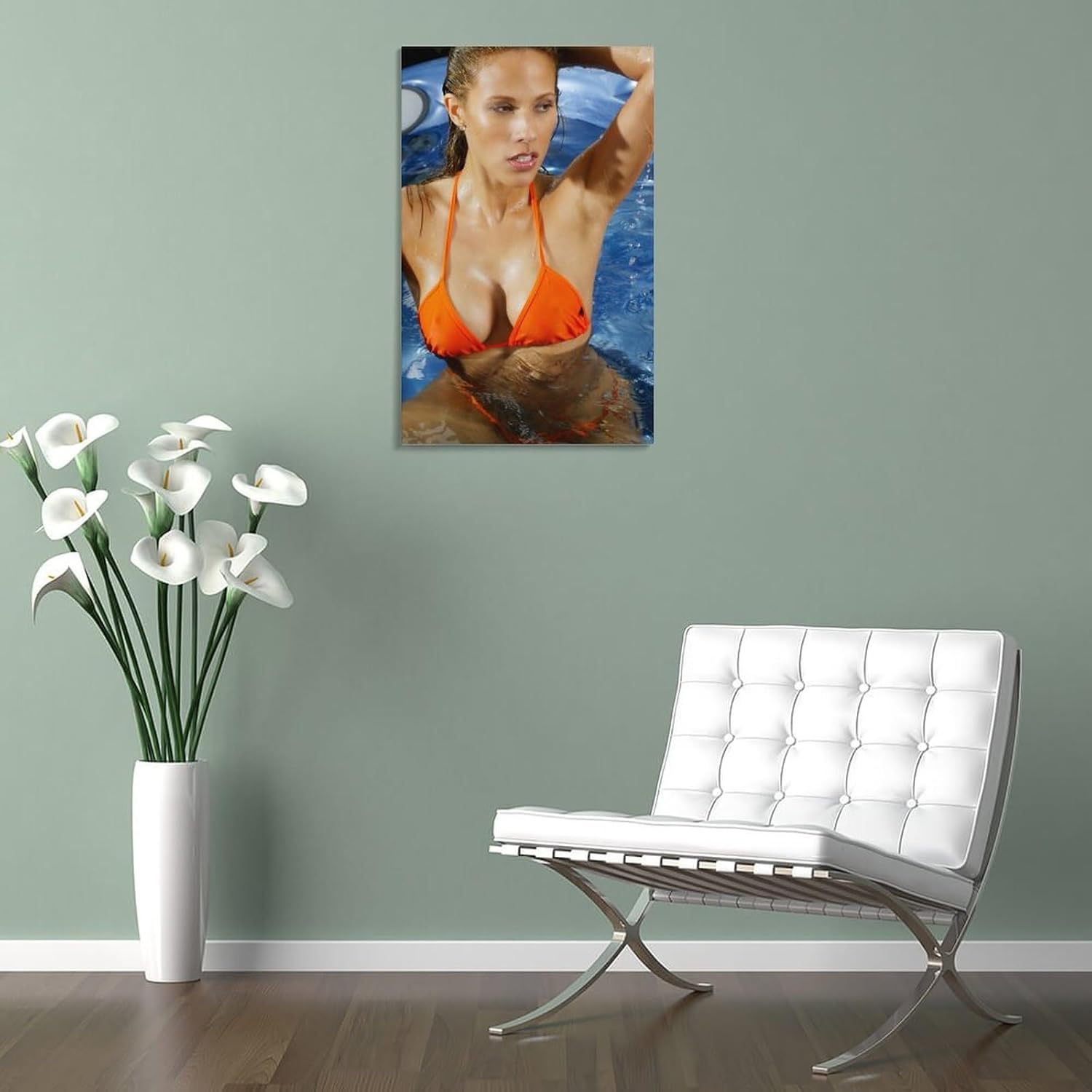 Póster de Bonnie-Jill Laflin, modelo caliente y sexy, para pared, póster de pintura fotográfica, decoración de habitación, decoración del hogar, 24