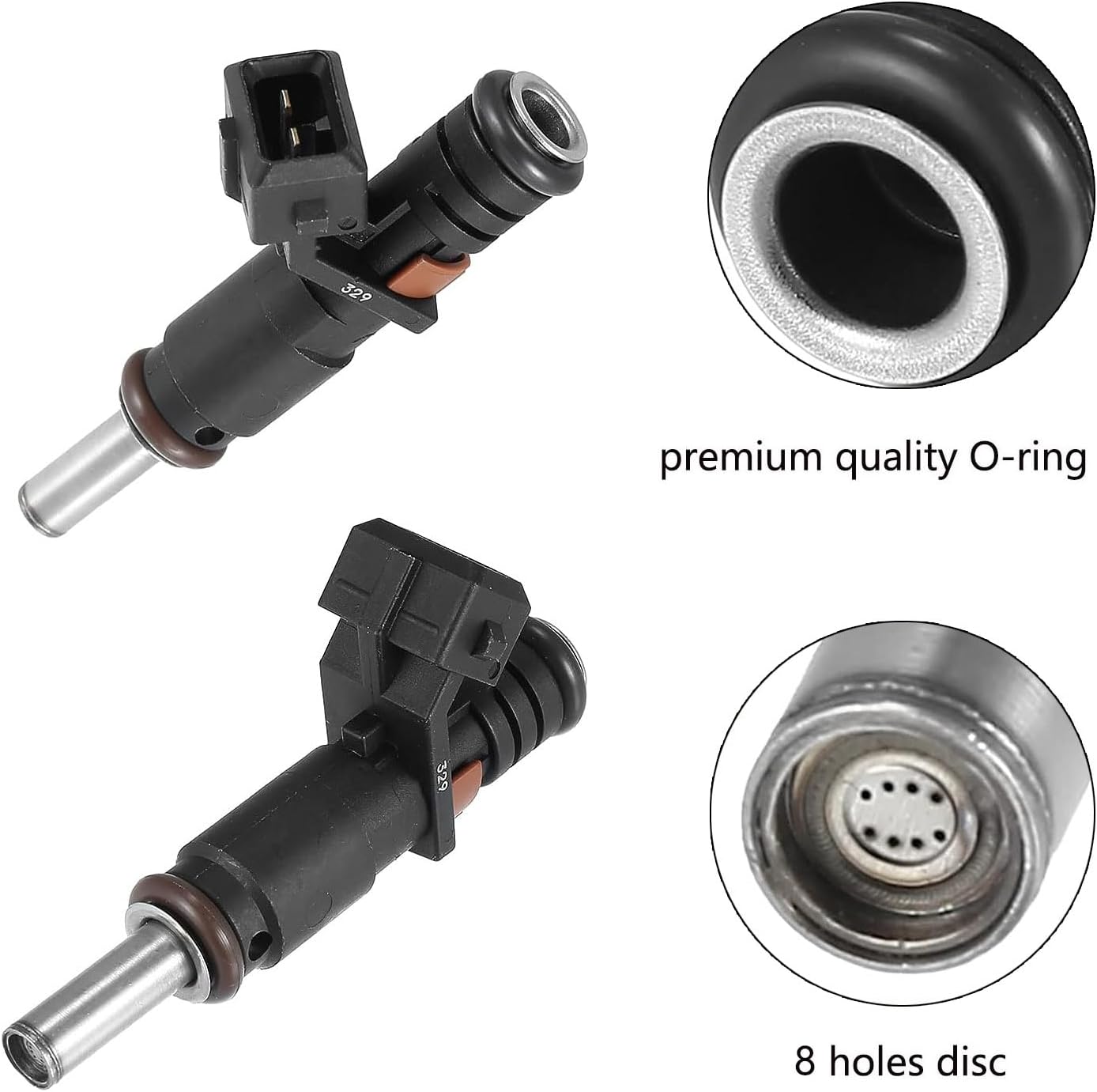 TA-VIGOR 6 inyectores de combustible compatibles con BMW X3 X5 Z4 128i 325i 328i 330i 528i 328xi 525xi 528xi 528xi 530i 330xi 325xi 528i xDrive 328i