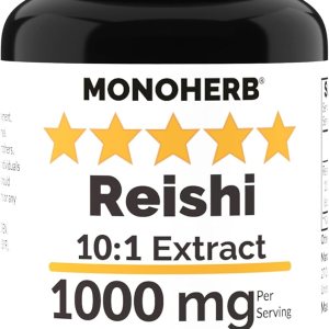 Extracto de hongos Reishi 1000 mg – 90 Cápsulas Vegetarianas Extracto de hongos Reishi 1000 mg – 90 Cápsulas Vegetarianas