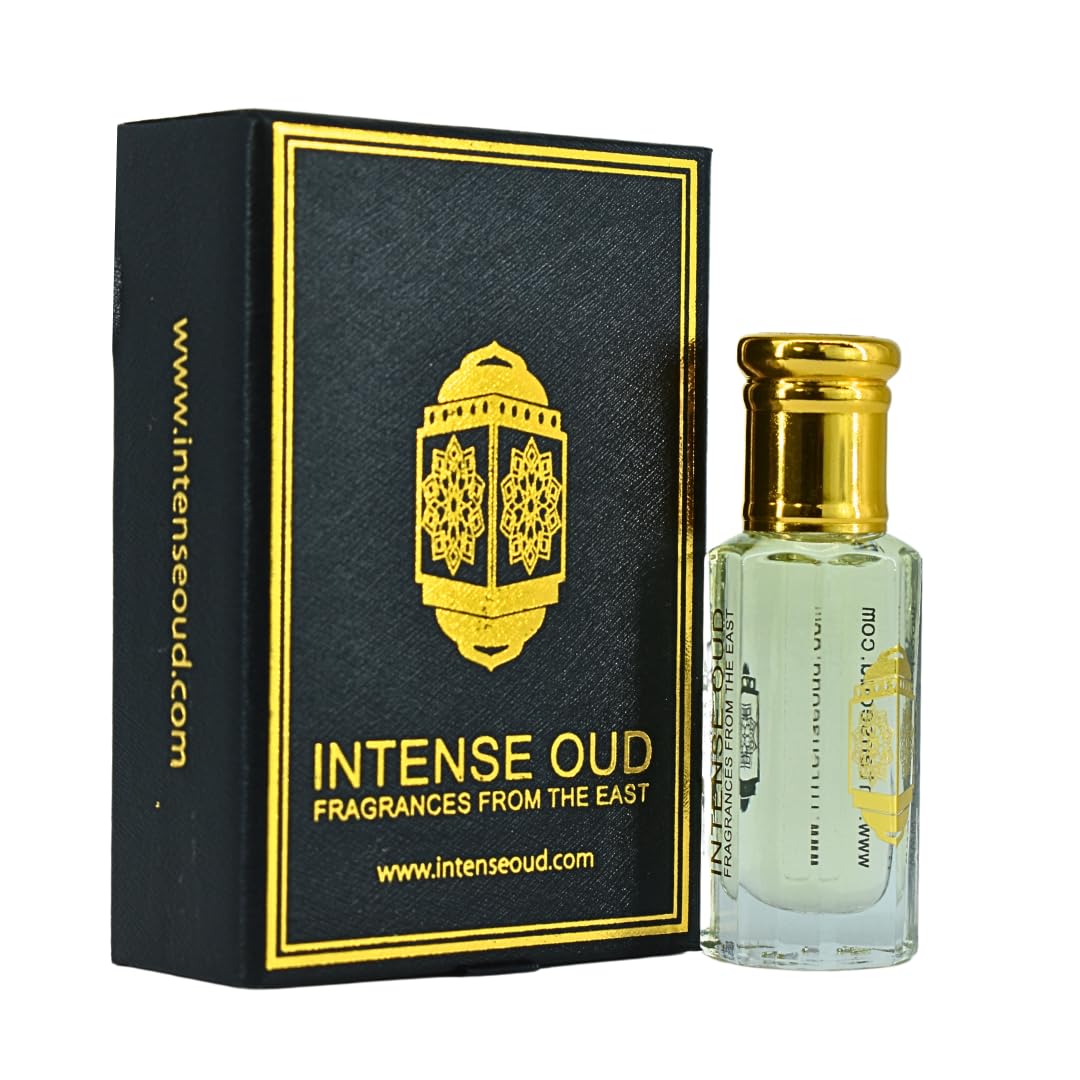 INTENSE OUD One Mile – Aceite suelto para hombre, 0.4 fl oz (0.40 onzas) con caja de regalo negra, suave oriental original, tamaño de viaje, CPO de
