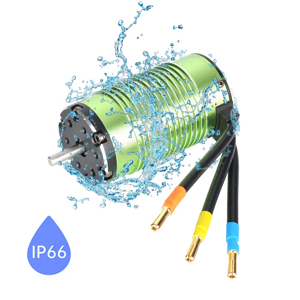 Motor sin escobillas 4274 3600KV 4 Motor de par extremadamente alto para barco RC y 18 110 112 control remoto coche marino barco (4274-3600kv)