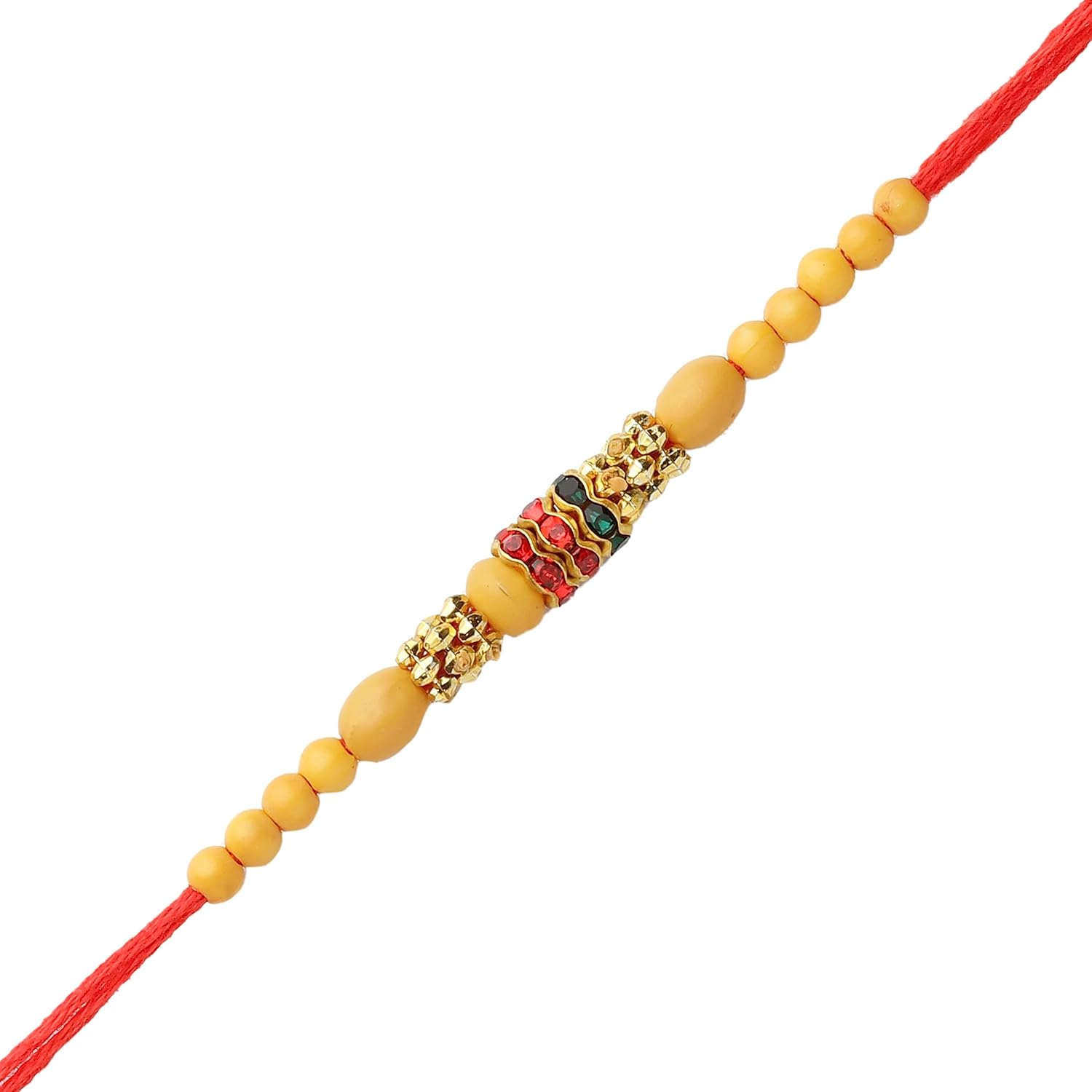 Conjunto Rakhi Lumba, Algodón, Sin gemas.