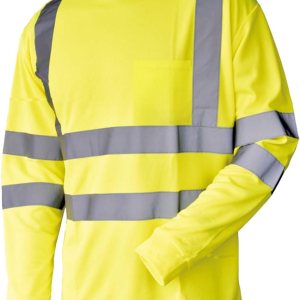 L&M Hi Vis Camiseta ANSI Clase 3 Reflectante Seguridad Naranja Lima Manga Larga Alta Visibilidad L&M Hi Vis Camiseta ANSI Clase 3 Reflectante Seguridad Naranja Lima Manga Larga Alta Visibilidad