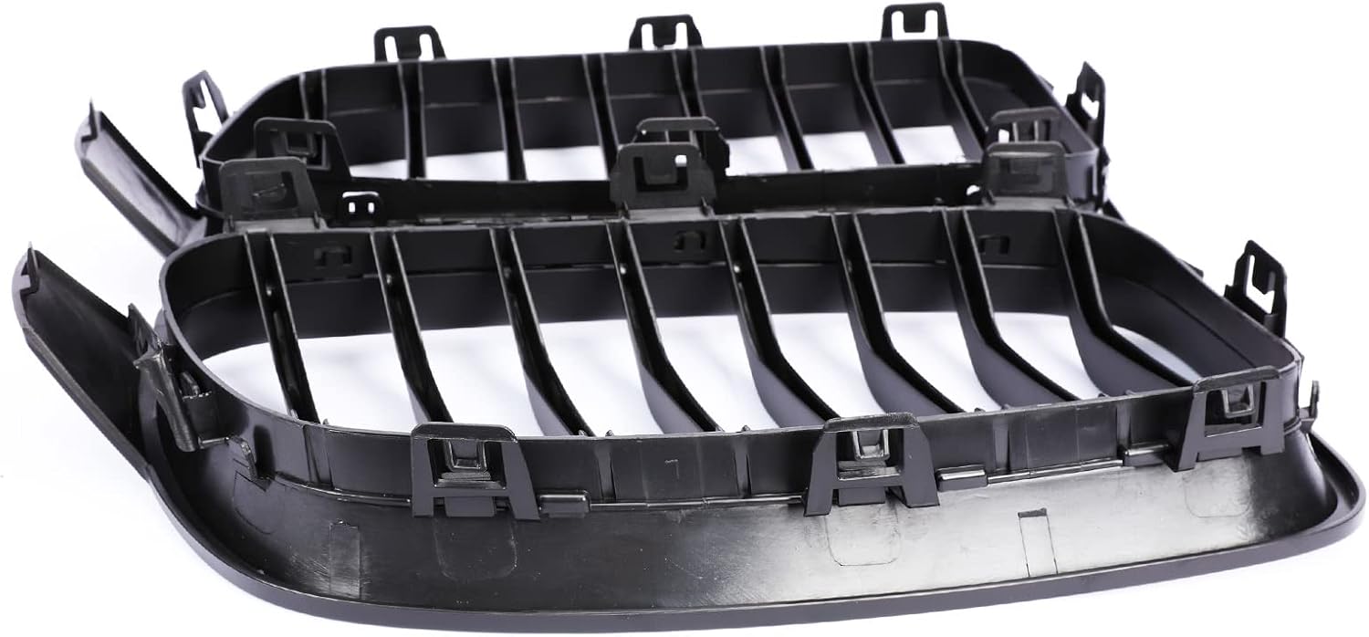 PENSUN Parrillas delanteras negras mate riñón para 2012-2016 BMW Serie 3 F30 F35