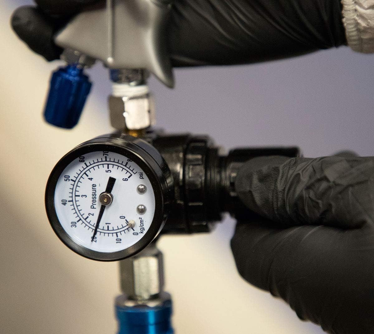 Eastwood Regulador de aire de calibre Concours Pro con diseño de diafragma eficiente de 0-80 PSI