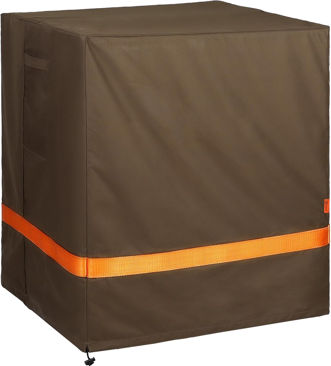 Joyhalo Cubierta de aire acondicionado, cubierta impermeable para unidad exterior, duradera 600D Oxford Ac cubre al aire libre con correas