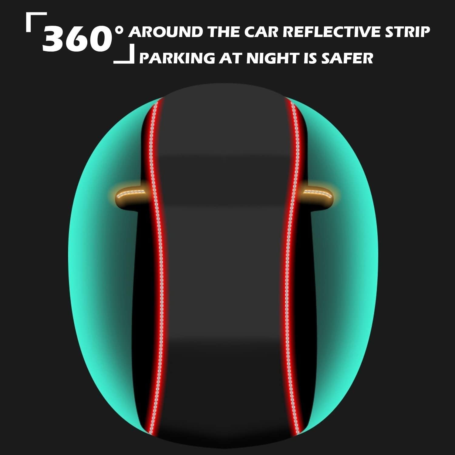 Funda de automóvil para exteriores para Dacia StepwaySandero, cubierta de automóvil impermeable, transpirable, grande, cubierta de automóvil de
