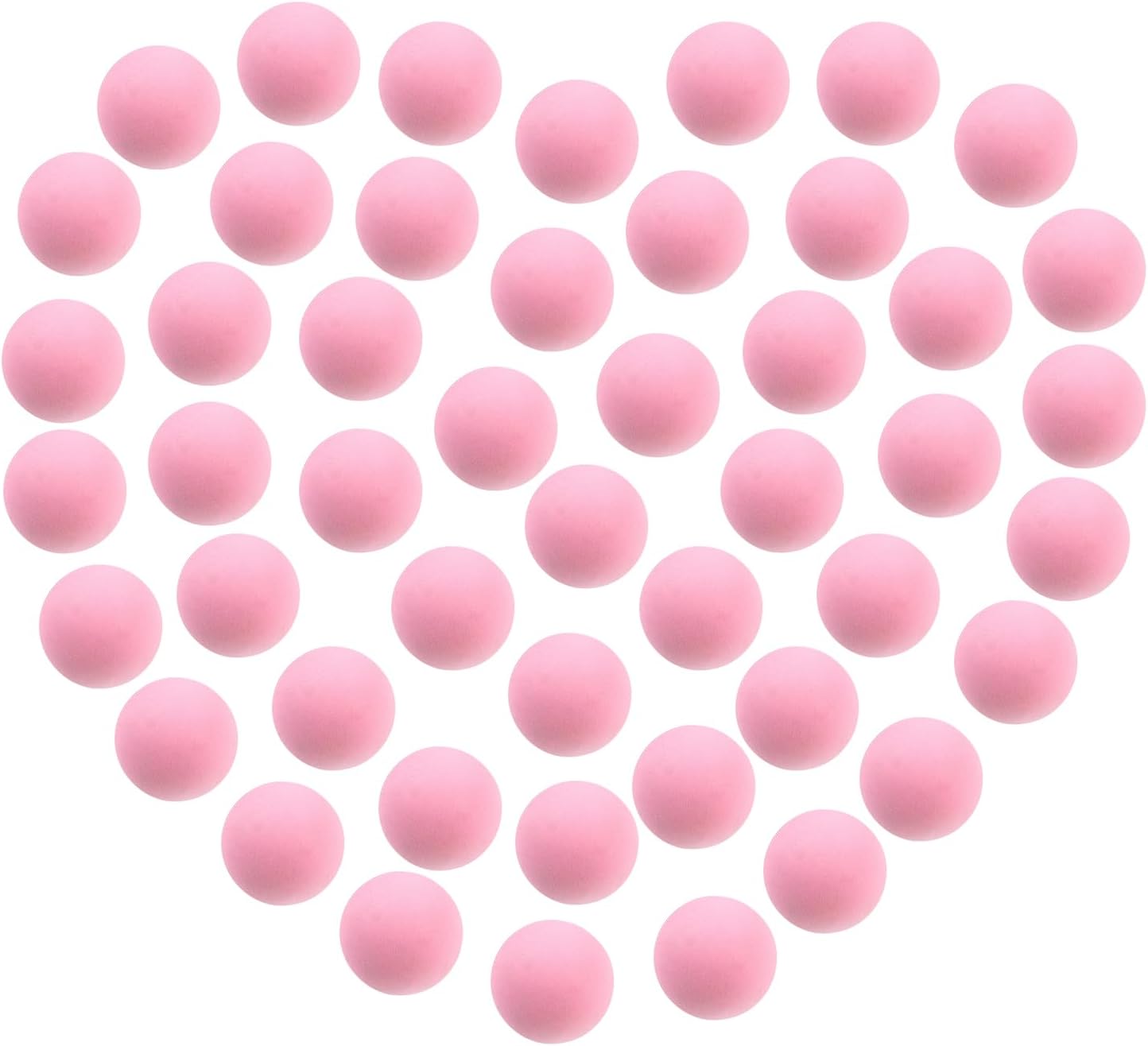 CHAKANLX 48 bolas de recambio Power Popper, bolas de espuma suave de aproximadamente 1.2 pulgadas de diámetro, bolas de espuma para pistolas de