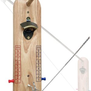 Juego de lanzamiento de ganchos y anillos con abridor de botellas y tapa magnética para adultos, juego de lanzamiento de anillos para interiores y Juego de lanzamiento de ganchos y anillos con abridor de botellas y tapa magnética para adultos, juego de lanzamiento de anillos para interiores y