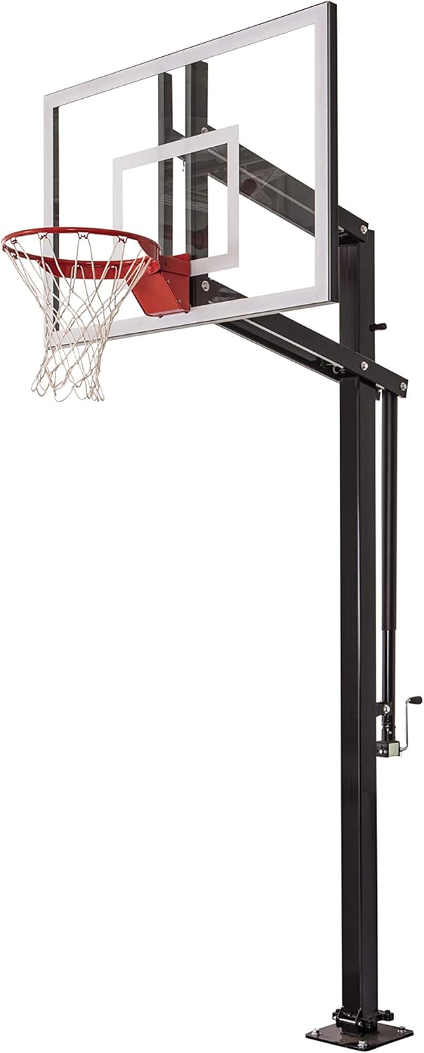Goalsetter X660 Extreme Series – Sistema de baloncesto (60 pulgadas, acrílico), diseño de borde