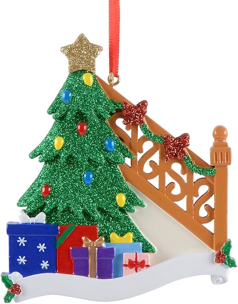 Adorno personalizado para árbol de Navidad familiar, adorno familiar 2023 para árbol de Navidad, regalos listos para niños, hermanos, nietos,