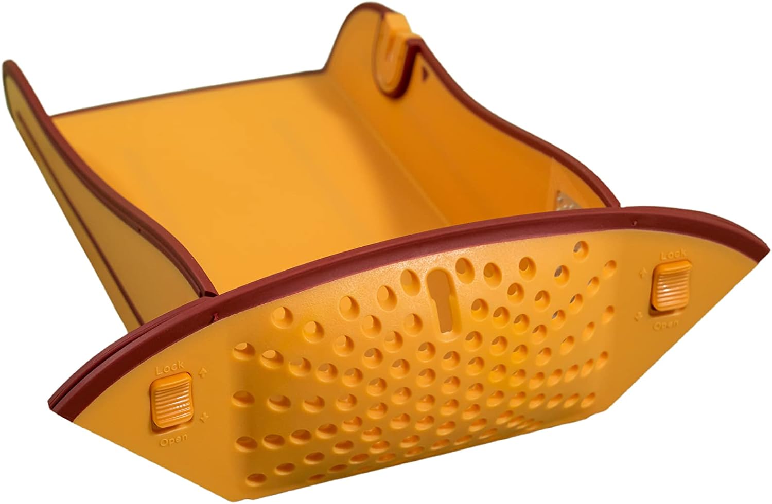 Prime Picks – Tabla de cortar plegable 6 en 1, tabla de cortar de plástico multifuncional para cocina con rallador (blanco)
