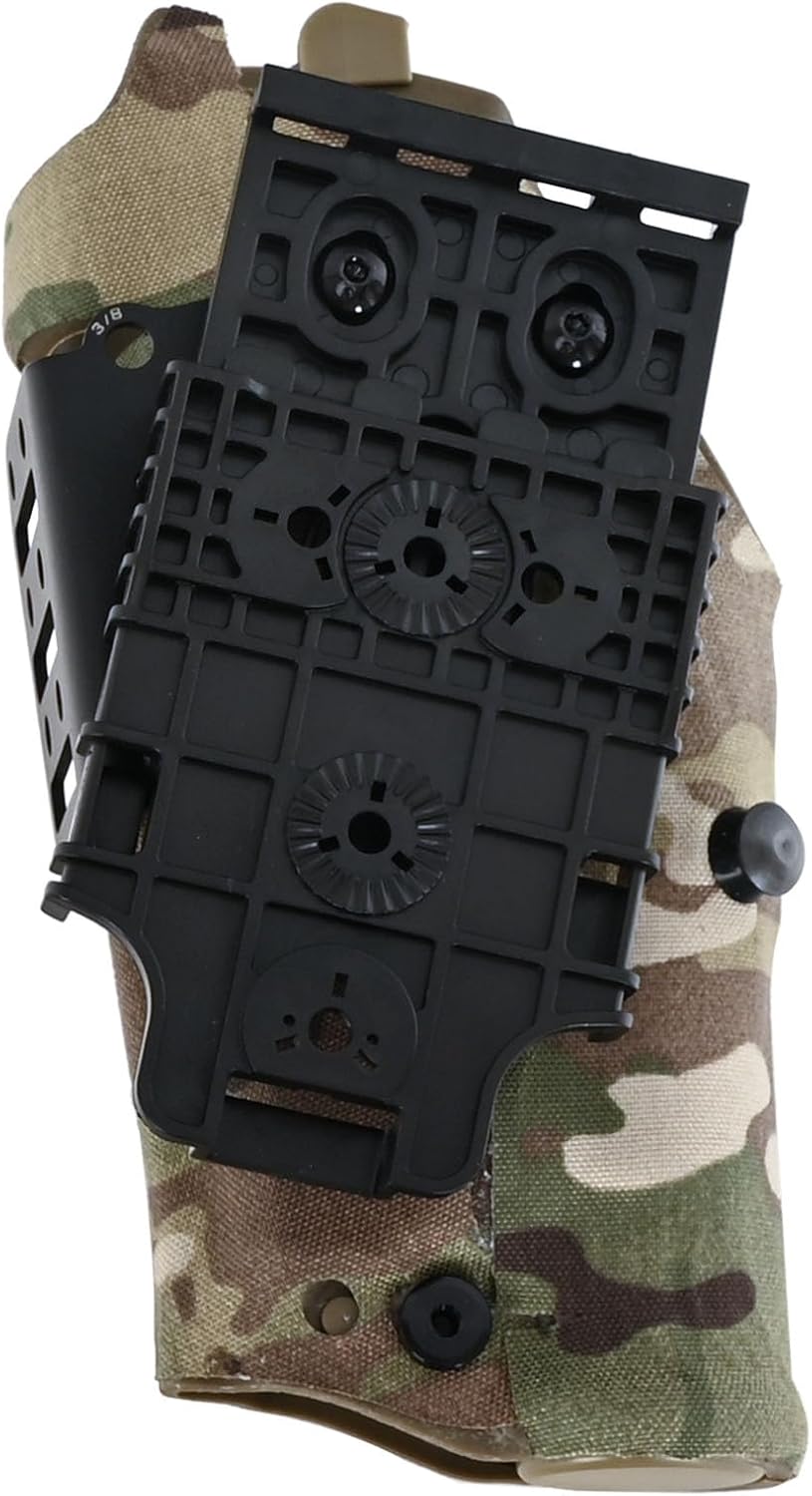 Adaptador de soporte táctico para torniquete con kit QLS adaptador de extensión para funda de extracción rápida, kit de sistema de bloqueo rápido,