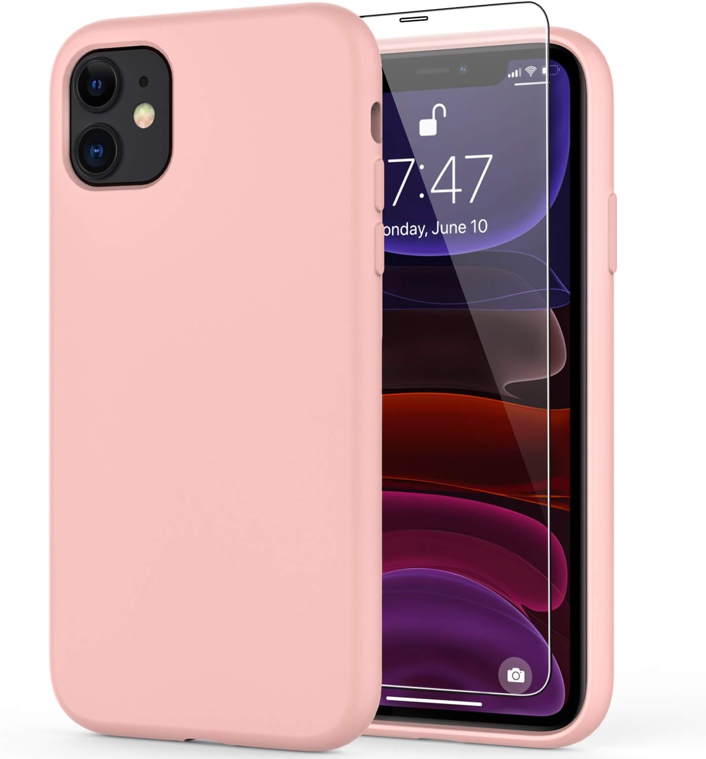 Funda de silicona para iphone 11