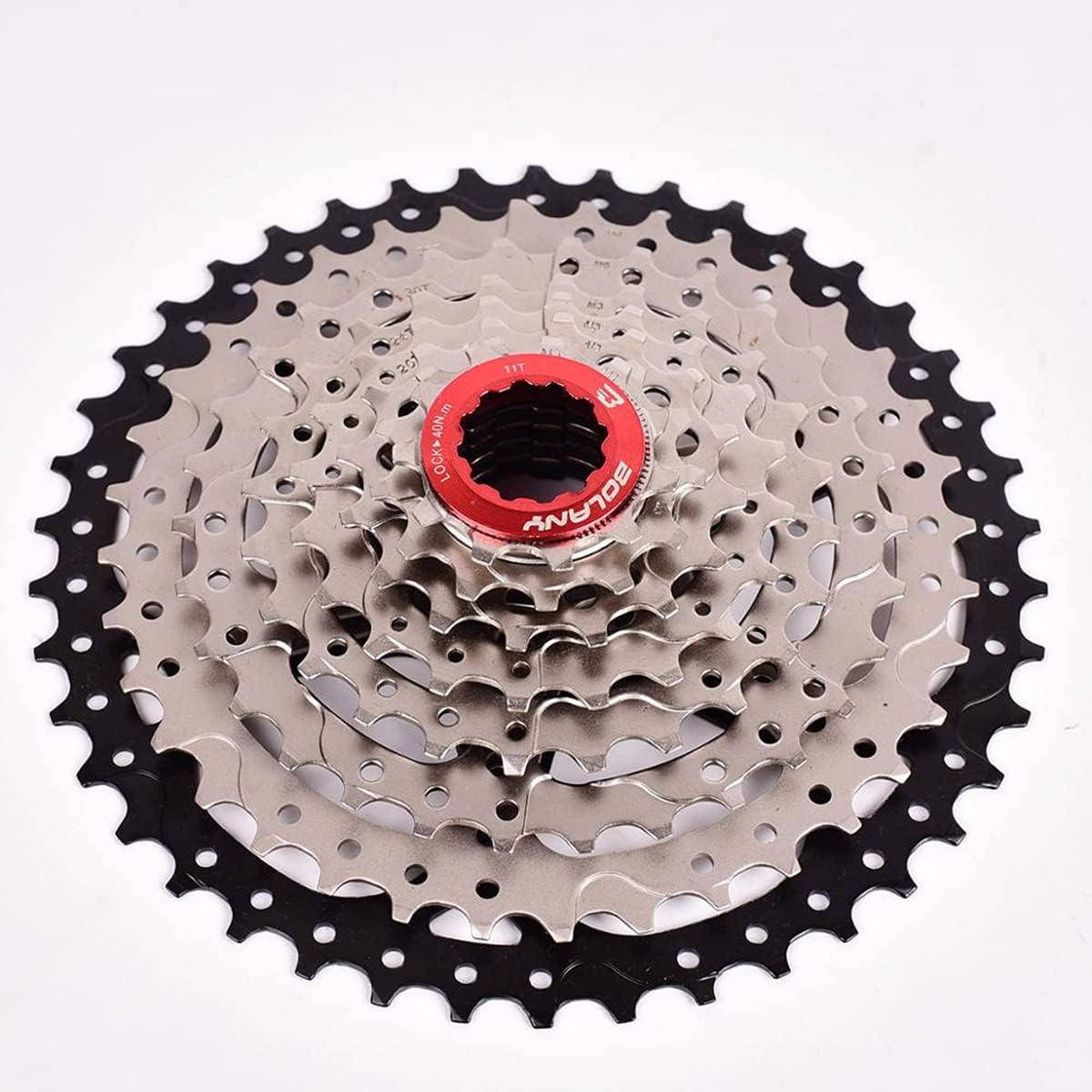 Casete MTB 8 velocidades 11-32T 11-36T 11-40T 11-40T 11-42T Casete de bicicleta de relación amplia Piñón de casete de bicicleta compatible con