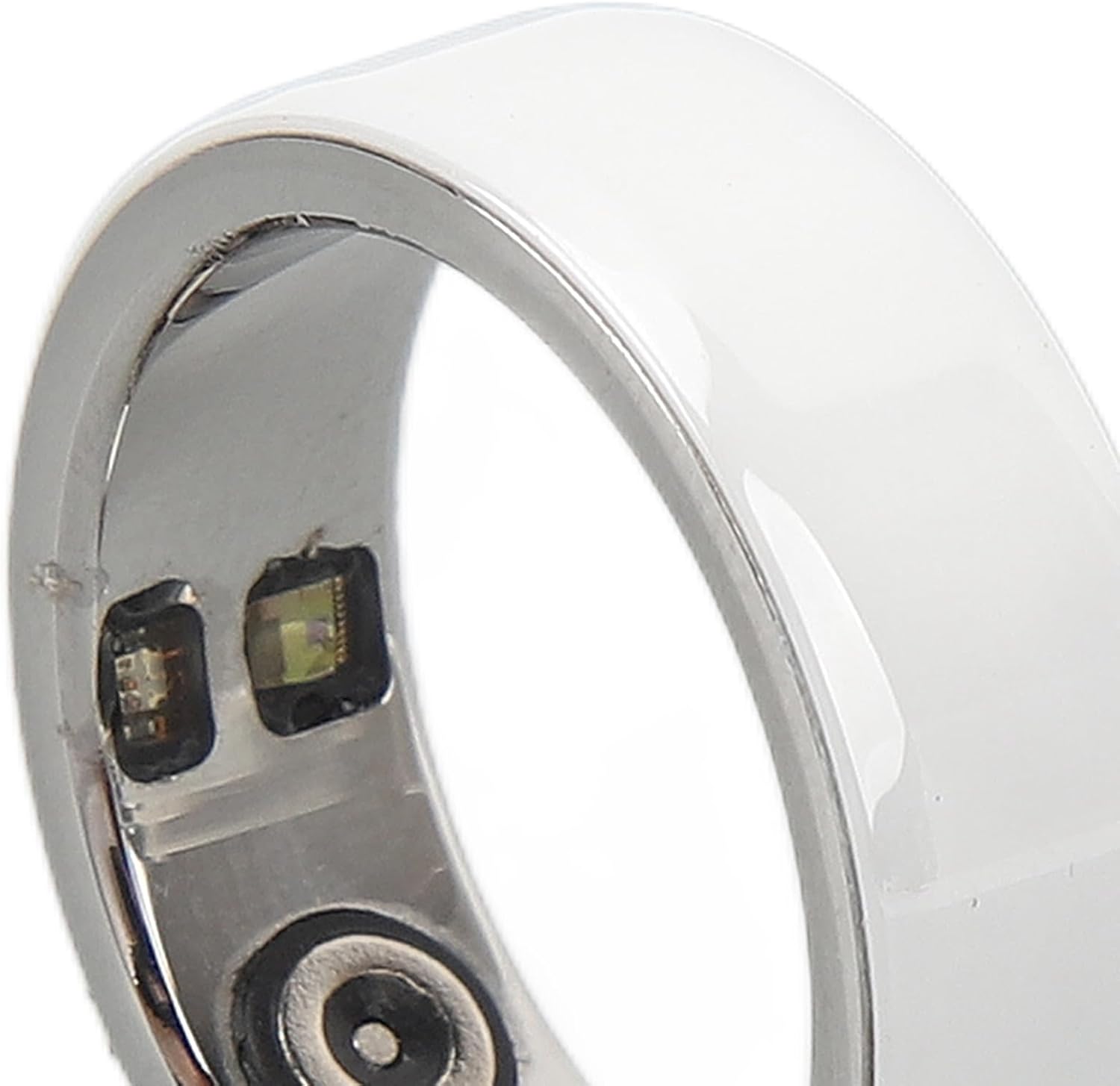 Asixxsix Anillo de salud inteligente con ritmo cardíaco, seguimiento del sueño, temperatura corporal, podómetro, oxígeno en sangre, Bluetooth 5.0,