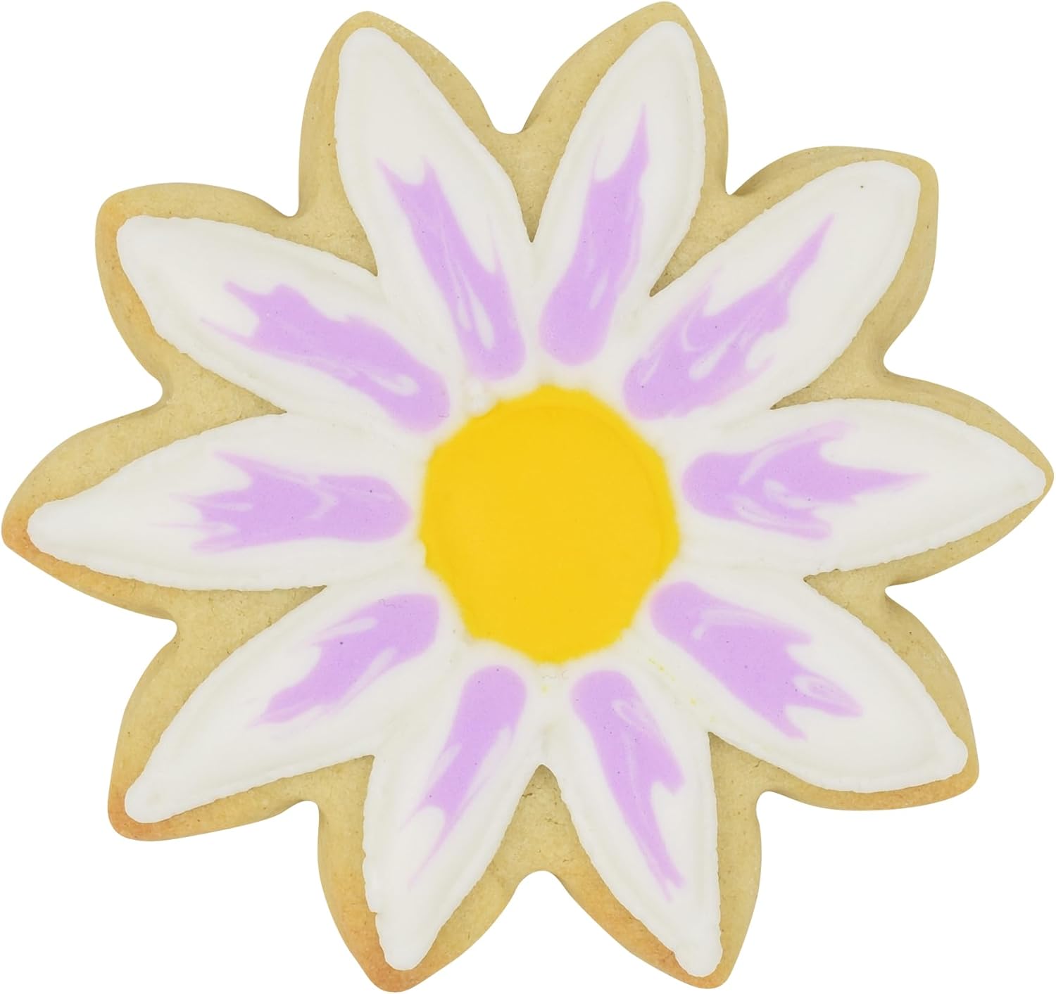 R & M International Daisy – Cortador de galletas de agarre suave, talla única, amarillo (paquete de 2)