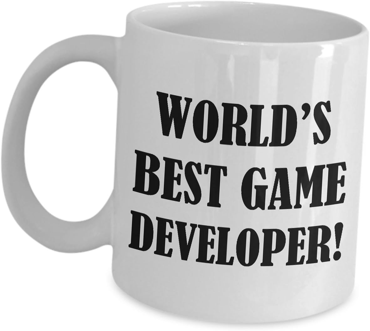 Regalo divertido para diseñador de juegos, el mejor café del mundo  Game Developer Video Tea Cup Inspirational Award Design Dev Team Men Women Gamer