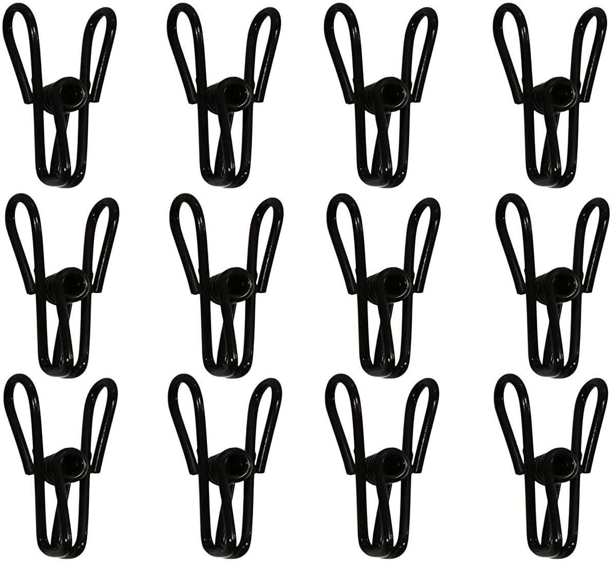 Yansanido – Juego de 30 clips de alambre de acero de 2 pulgadas (30 unidades), varios colores