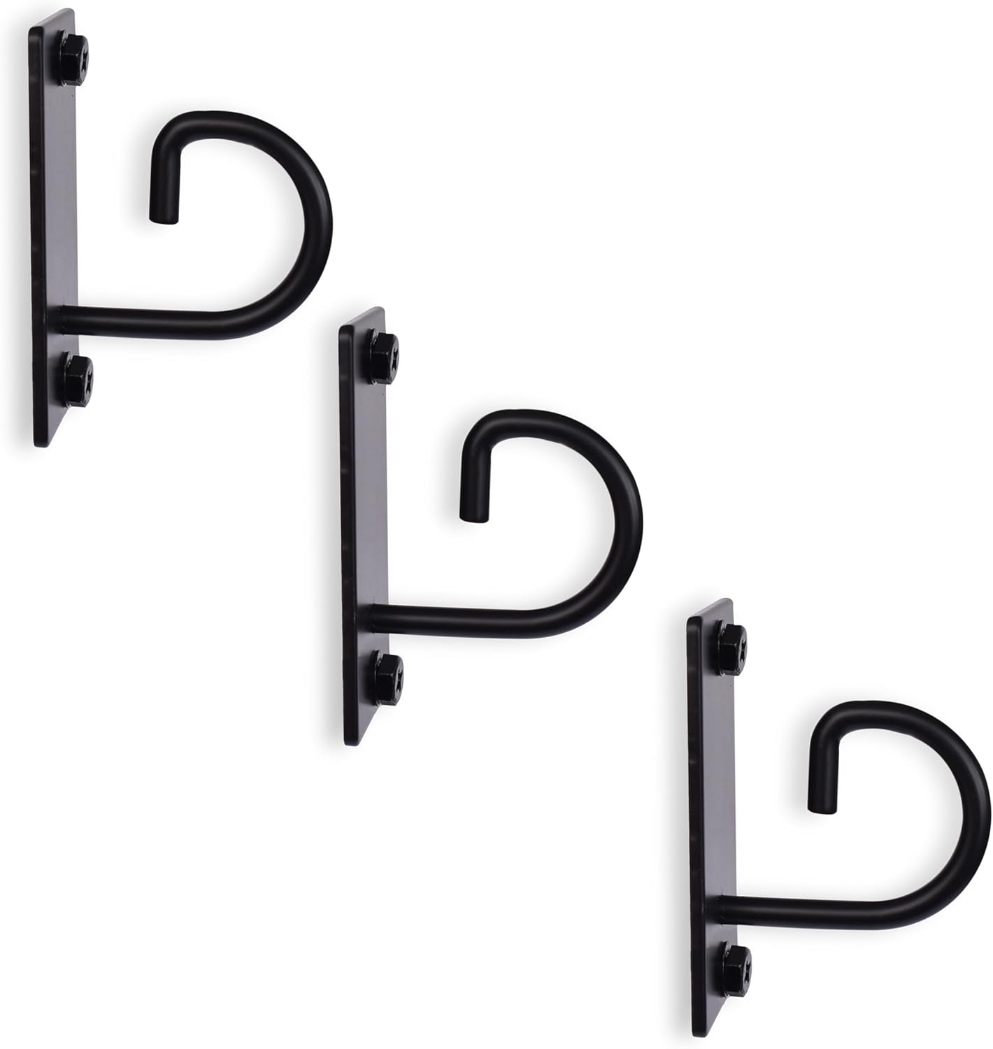 Anclaje de pared de banda de resistencia  Paquete de 3 ganchos montados en la pared para bandas de resistencia  Anclajes de pared para ejercicio en