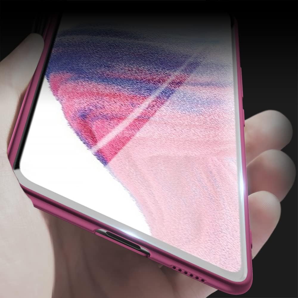 X-level Funda para Samsung Galaxy A53 5G Ultra Delgada Slim Fit Soft TPU Guardian Series A53 5G Cubierta trasera para teléfono Funda protectora con