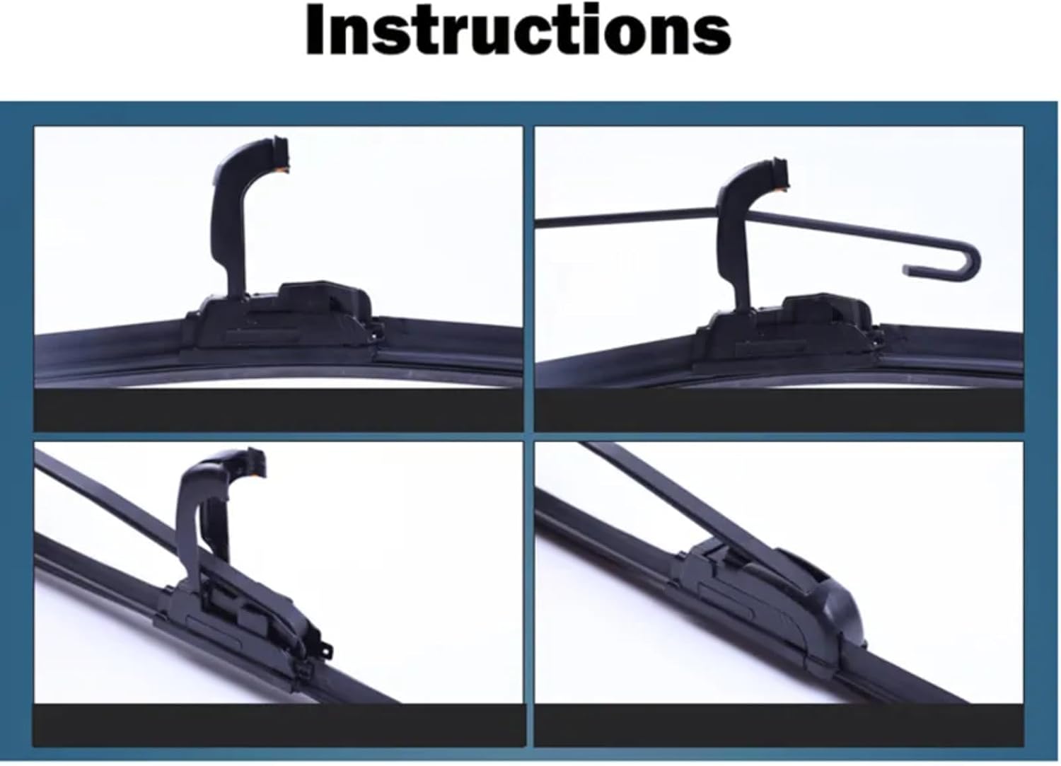 Wiper Front Wiper Blades For Chevrolet Epica 2006-2011 Windshield Windscreen Clean Window Car Rain Brushes 22″+22″(Russian Federation)