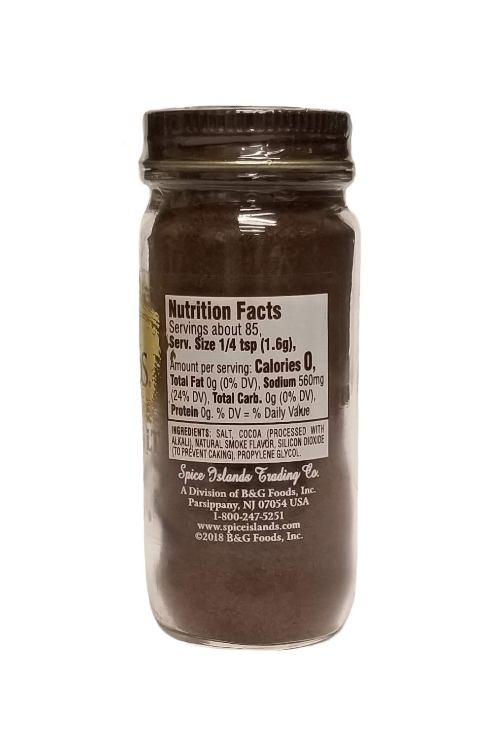 Spice Island – Sal ahumada Old Hickory, tarros de 4.8oz (paquete de 3)