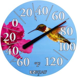 headwind Consumidor 034022ezRead Dial Termómetro de colibrí, 12.5″ headwind Consumidor 034022ezRead Dial Termómetro de colibrí, 12.5″