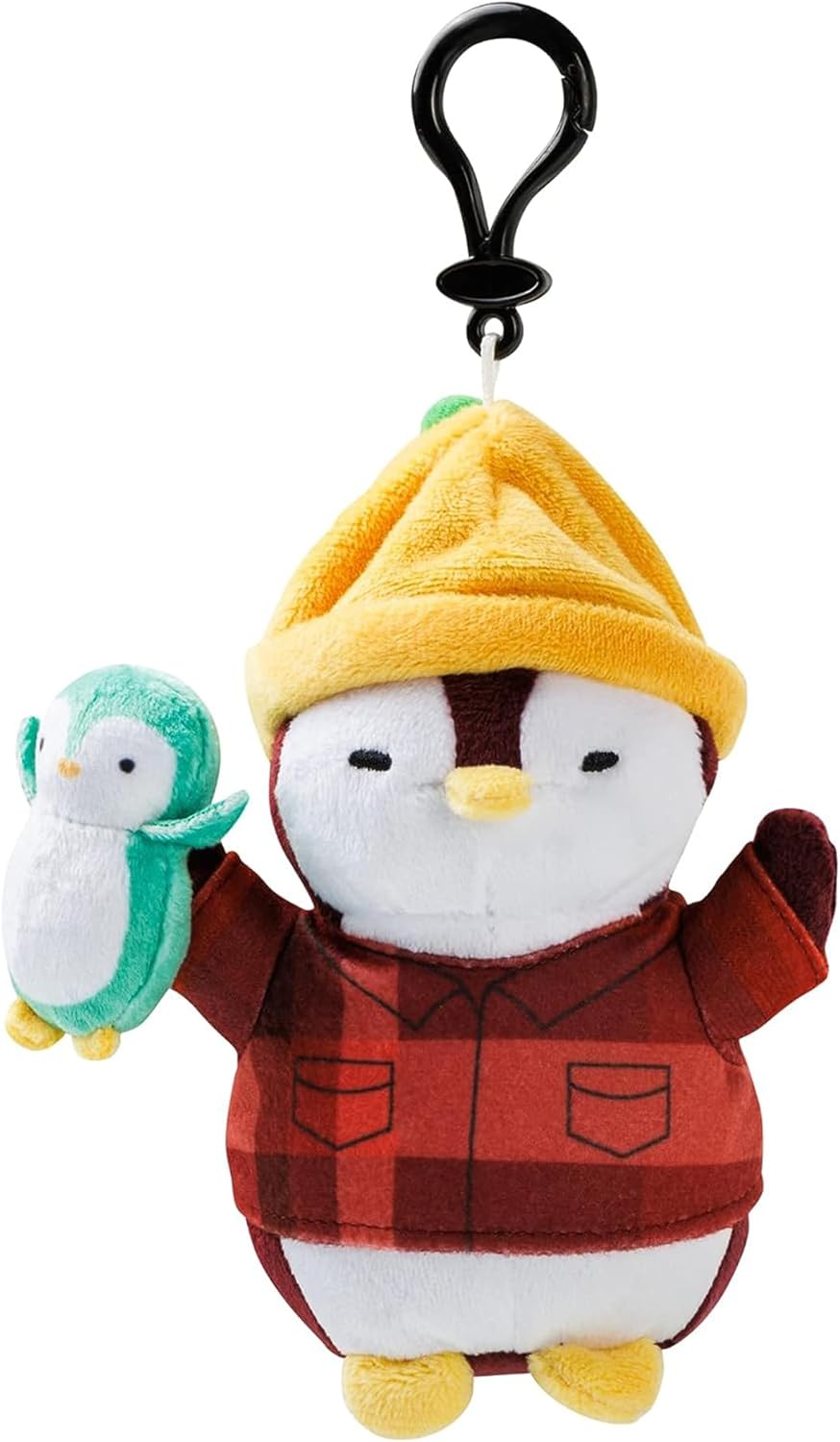 Peluche con clip (Beanie Billy) – Peluche suave de 5.5 pulgadas con clip seguro, animal de peluche coleccionable para personalizar tu mochila, bolsa