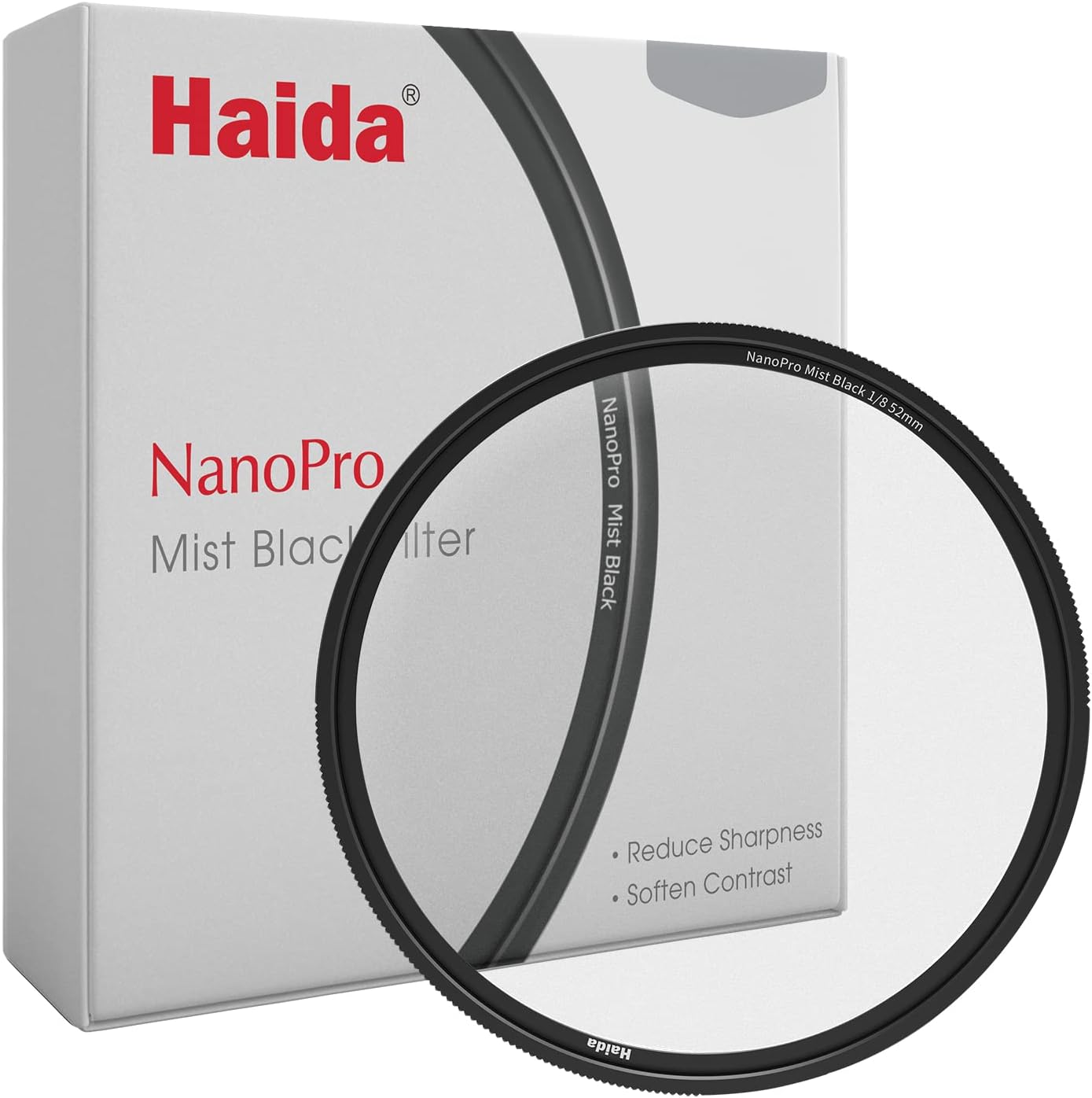 Haida NanoPro – Filtro de efecto cinematográfico multicapa, color negro, 18, enfoque suave, filtro de vidrio óptico de efectos de disparo de