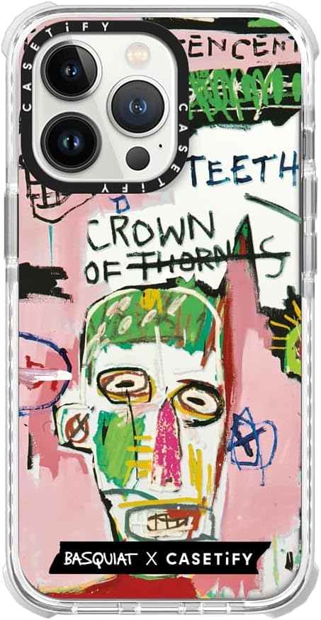 CASETiFY Funda Ultra Impact para iPhone 13 Pro – en italiano – Clear Frost