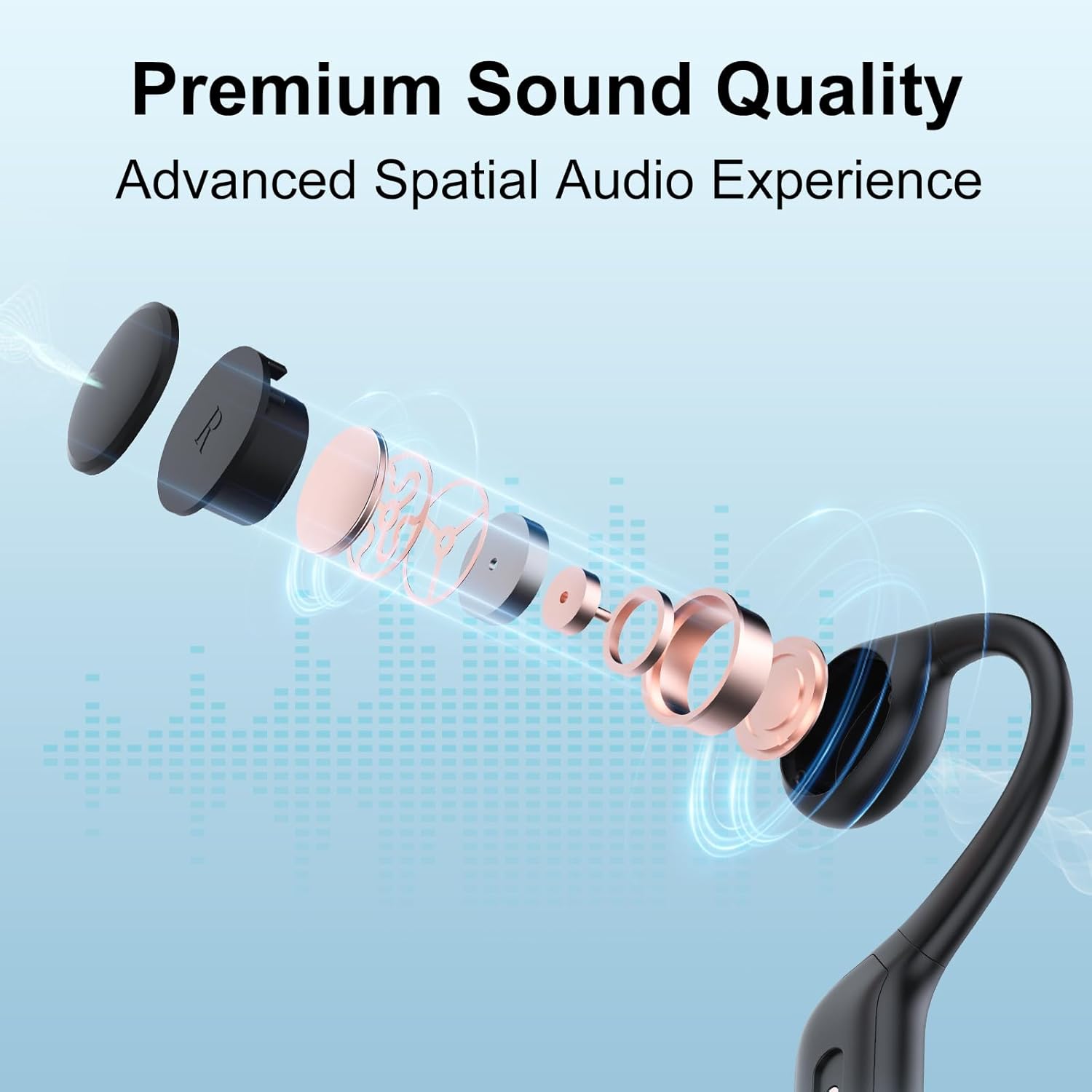 HIFI WALKER Reproductor de MP3 impermeable Auriculares de natación subacuática IPX8 Impermeable 32G Reproductor de música, Bluetooth 5.3 Auriculares