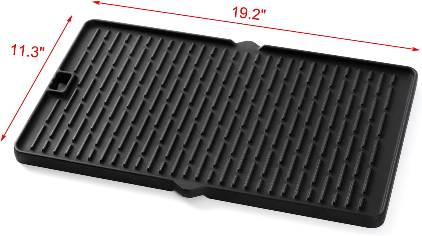 7404 – Repuesto de plancha para parrilla Weber Summit 400 Serie 600, piezas de repuesto de parrilla Summit S-670 S-470 E-470 E-470, placa reversible