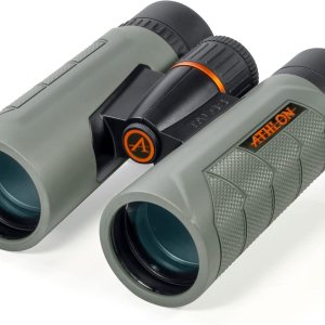 Athlon Optics Binoculares Talos G2 HD de 10 x 42 con alivio ocular para adultos y niños, prismáticos de alta potencia para caza, observación de aves Athlon Optics Binoculares Talos G2 HD de 10 x 42 con alivio ocular para adultos y niños, prismáticos de alta potencia para caza, observación de aves