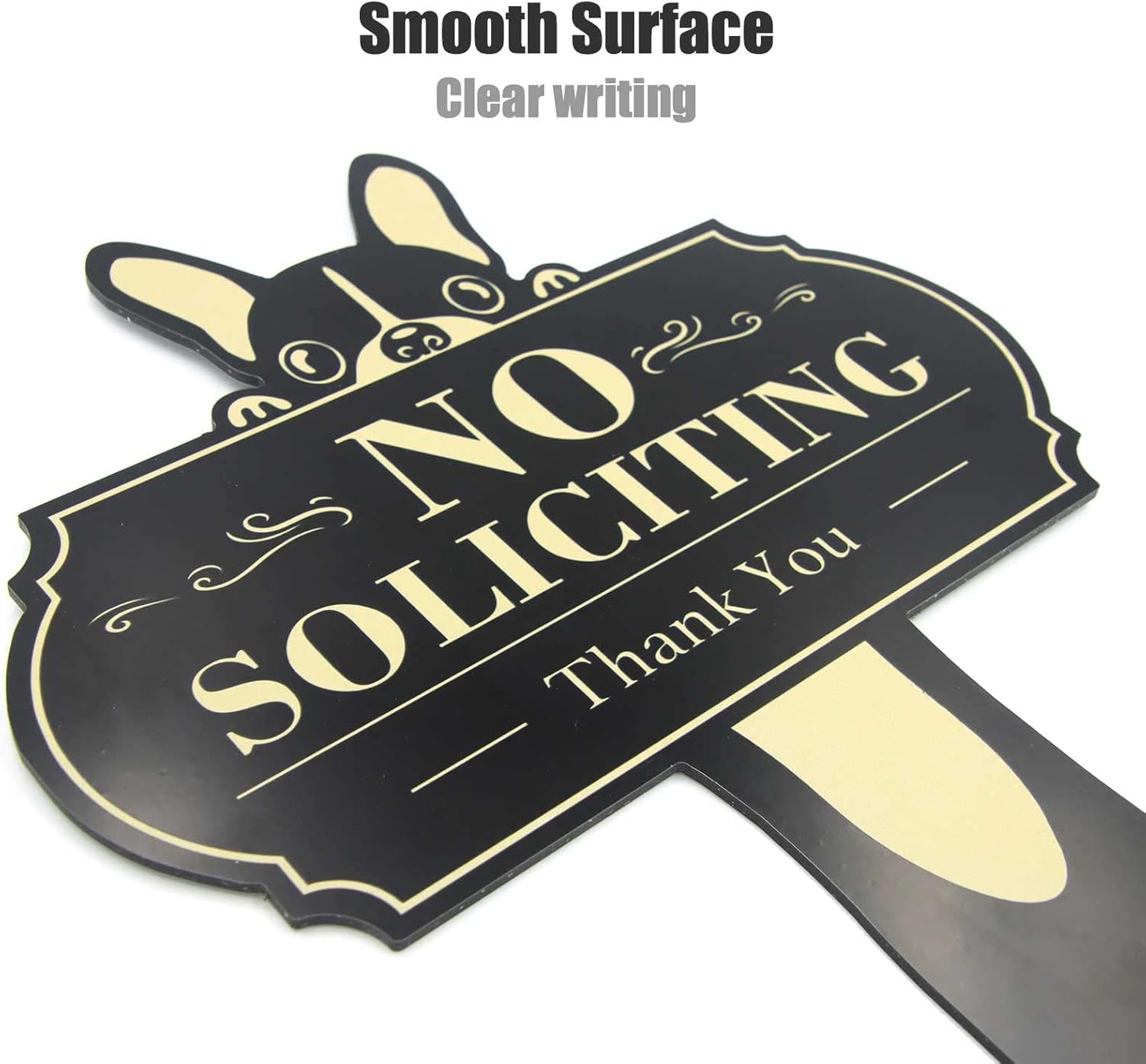 Letrero de “No Soliciting para casa”, divertido letrero de metal para patio al aire libre para decoración de puerta y patio, regalos para dueños de