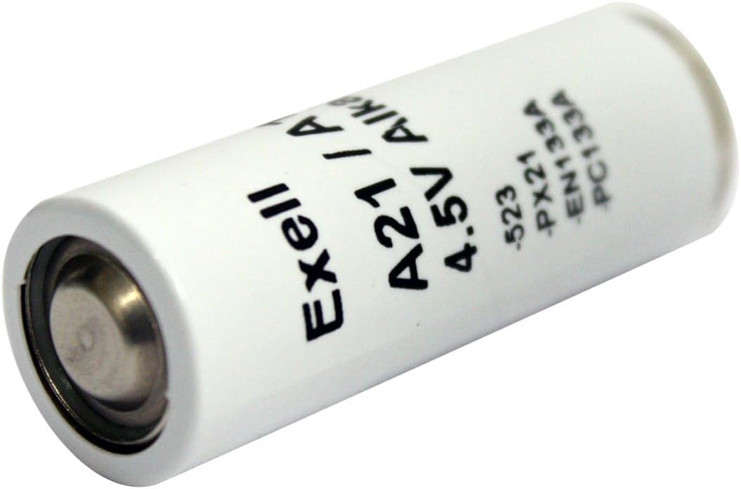 Exell Battery A21PX Batería alcalina de 4,5 voltios (blanco)