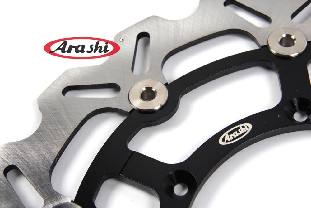 Arashi Rotores de discos de freno delanteros y traseros para Suzuki DRZ400SM DR-Z400SM 2005-2021 Piezas de repuesto de motocicleta DRZ DR-Z 400