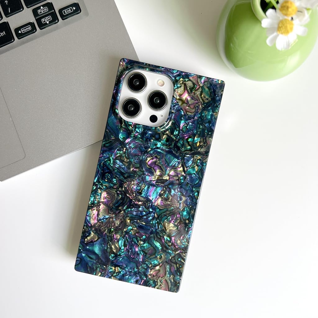 BANAILOA Suare – Funda compatible con iPhone 15 para mujer, funda protectora suave y delgada para iPhone de 15 a 6.1 pulgadas (carcasa negra)