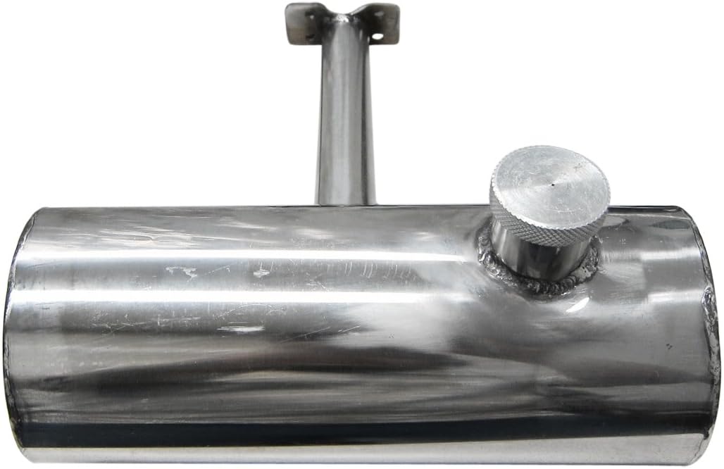 BBR Tuning – Tanque de gas estilo barril montado en asiento de 2 litros para kits de motor de bicicleta motorizada de 2 y 4 tiempos, actualización