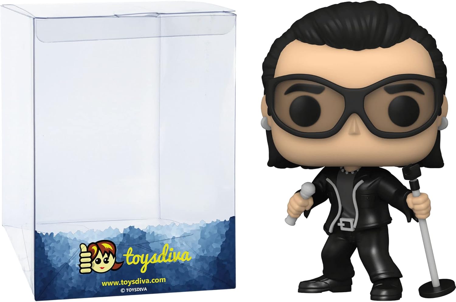 Bono P o p ! Rocks – Figura de vinilo con 1 protector gráfico compatible con ‘ToysDiva’ (271-64033 – B)
