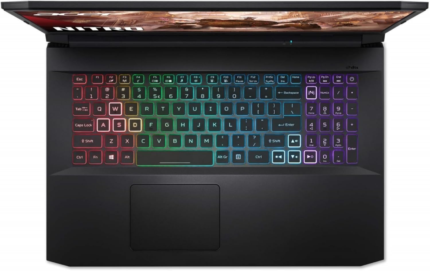 acer Nitro 5 AN517-42 Laptop para juegos  AMD Ryzen 7 6800H  GeForce RTX 3070  17.3 pulgadas FHD (1920 x 1080) Pantalla 169 144Hz  16GB DDR5 RAM