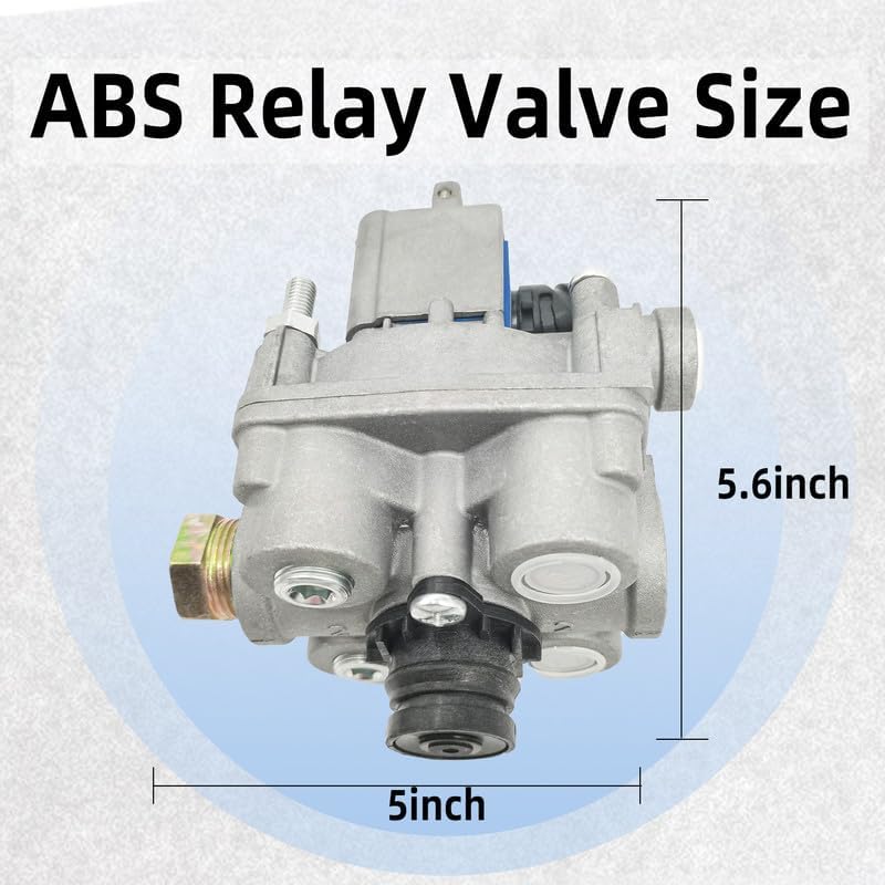 4721950330 S4721950330 Válvula de relé ABS para Meritor S4721950330, para Wabco 4721950330 12V Remolque ABS Modulador Válvula (1 PCS)