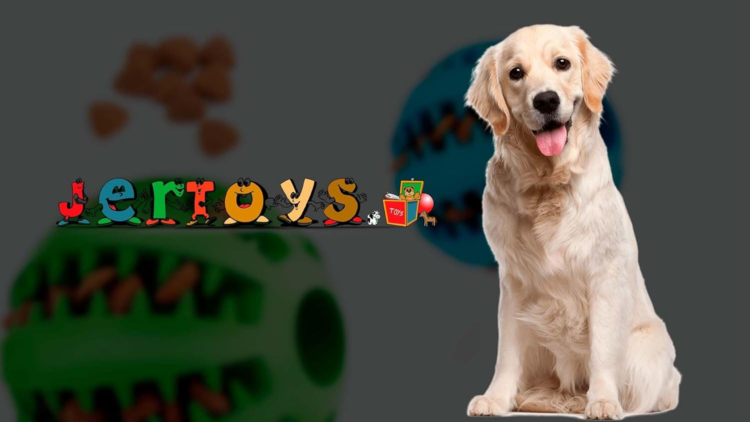 Juguetes, Pelota para Perros Indestructible. Bola masticable resistente a las mordeduras con comedero en sus ranuras Ideal para la limpieza de